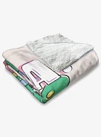 Dora The Explorer Hola Backpack Silk Touch Sherpa Throw Blanket