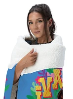 Dora The Explorer Vamos Silk Touch Sherpa Throw Blanket