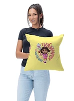 Dora The Explorer Vamos Let's Go Throw Pillow