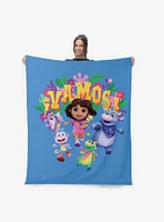 Dora The Explorer Vamos 40x50" Silk Touch Throw Blanket