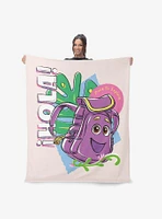 Dora The Explorer Hola Backpack 40x50" Silk Touch Throw Blanket