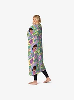 Dora The Explorer Dora and Friends Collage 40x50" Silk Touch Throw Blanket