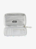 Star Wars The Mandalorian Grogu Handle Ball Zip Around Wallet