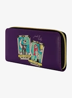 Disney Nightmare Before Christmas Jack & Sally Star Crossed Lovers Zip Around Wallet