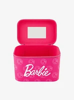 Barbie Iconic Pink Design Cosmetic Case Organizer with Mirror