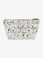 Peanuts Snoopy Comic Strip Cosmetic Travel Bag