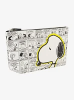 Peanuts Snoopy Comic Strip Cosmetic Travel Bag
