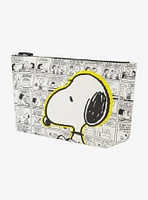 Peanuts Snoopy Comic Strip Cosmetic Travel Bag