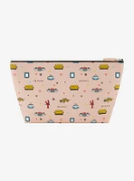 Friends All-Over-Print Cosmetic Travel Bag