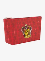 Harry Potter Gryffindor Plaid Cosmetic Travel Bag