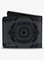 Magic: The Gathering Planeswalker Swamp Mana Traits Bifold Wallet