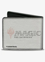 Magic: The Gathering White Mana Sun Icon and Logo Bifold Wallet