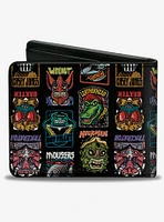 Teenage Mutant Ninja Turtles Allies and Villains Poses Bifold Wallet