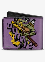 Teenage Mutant Ninja Turtles Donnie Action Pose Bifold Wallet