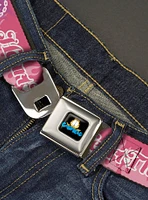 Garfield Heart Throb Flames Pose Seatbelt Buckle Belt