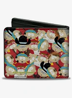 South Park Eric Cartman Poses Stacked Bifold Wallet