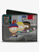 South Park Boys Group Cafeteria Table Scene Bifold Wallet