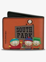 South Park Sign Group Pose Bifold Wallet