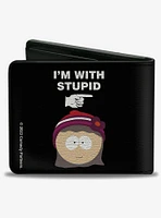 South Park Cartman and Heidi I'm With Quotes Bifold Wallet