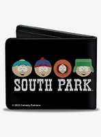 South Park Boys Faces and Title Bifold Wallet