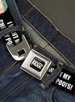 South Park Cartman I Want My Cheesy Poofs Pose Seatbelt Buckle Belt
