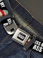 South Park Cartman Pants Kiss My Ass Pose Seatbelt Buckle Belt