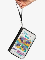 Furby Furbmoji Free Your Inner Moji Expressions Zip Around Wallet