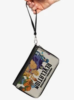 Masters of the Universe Revelation Group and Logo Zip Around Wallet