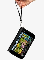 Teenage Mutant Ninja Turtles Select Your Turtle Arcade Zip Around Wallet