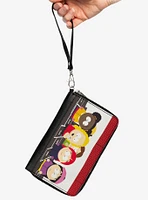 South Park Girls Deep Learning Hopscotch Zip Around Wallet