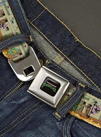 Teenage Mutant Ninja Turtles Battle Foot Soldiers Arcade Seatbelt Buckle Belt