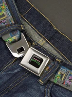 Teenage Mutant Ninja Turtles Battle Purple Soldier Arcade Seatbelt Buckle Belt