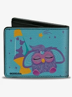 Furby Purple and Orange Furby Chill Time Pose Bifold Wallet
