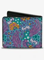 Furby Title Logo Fur Print Bifold Wallet