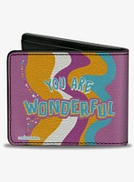 Furby You Are Wonderful Running Pose Bifold Wallet