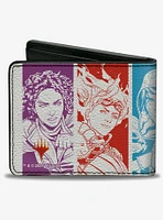 Magic: The Gathering Planeswalkers Pose Blocks Bifold Wallet