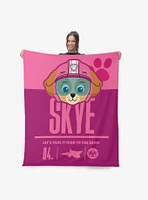 Paw Patrol High to the Skye 40x50" Silk Touch Throw Blanket