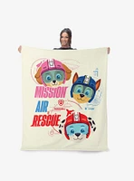 Paw Patrol Mission Air Rescue 60x80" Silk Touch Throw Blanket