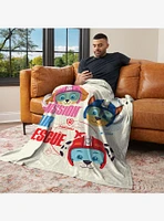 Paw Patrol Mission Air Rescue 60x80" Silk Touch Throw Blanket
