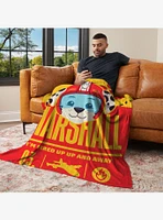 Paw Patrol Marshall Fired Up 60x80" Silk Touch Throw Blanket
