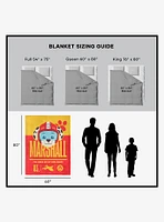 Paw Patrol Marshall Fired Up 60x80" Silk Touch Throw Blanket
