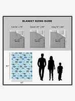 Paw Patrol Chase Rescue Pattern 60x80" Silk Touch Throw Blanket