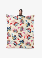 Paw Patrol Air Rescue Pattern 60x80" Silk Touch Throw Blanket