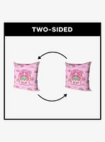 Paw Patrol Skye Badge Pattern Throw Pillow