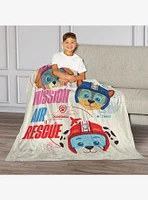 Paw Patrol Mission Air Rescue 40x50" Silk Touch Throw Blanket