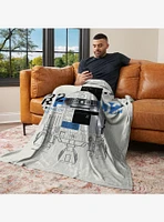 Star Wars Classic Astromech Droid Silk Touch Throw Blanket