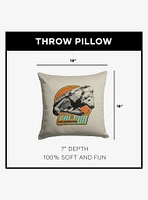 Star Wars Classic Retro Millennium Falcon Throw Pillow