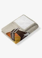 Star Wars Classic Vader's Tie Fighter Silk Touch Throw Blanket