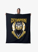 Mortal Kombat Scorpion Silk Touch Throw Blanket