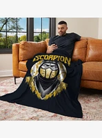 Mortal Kombat Scorpion Silk Touch Throw Blanket